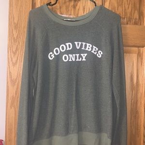 Good vibes only shirt